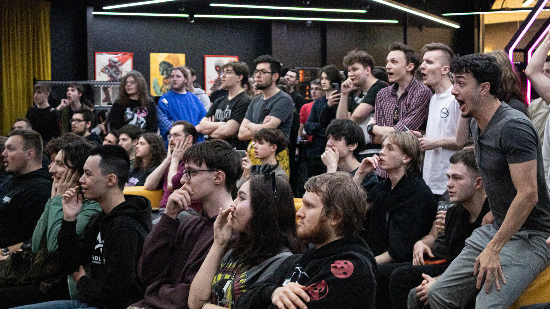 KEL5 osu! LAN tournament atmosphere
